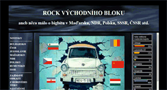 Desktop Screenshot of eastrock.cz